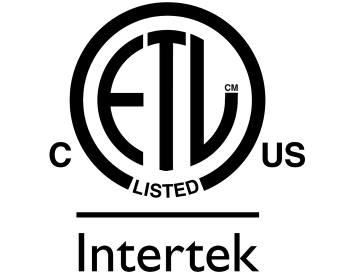 ETL electrical certified