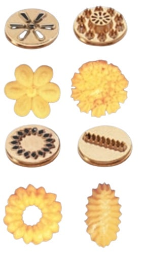 Different biscuit shapes
