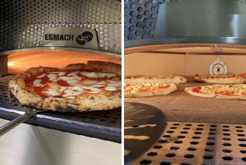 Pizza from Esmach Bakestone Oven