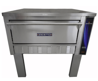 Gas deck pizza oven