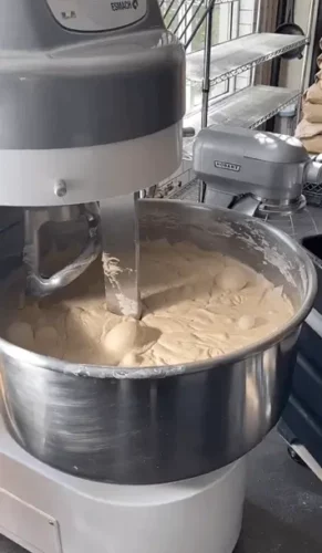 Spiral mixer is the best for bread