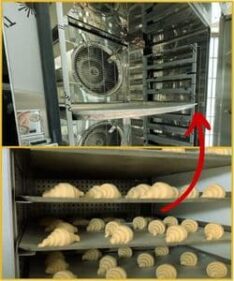 Reach-in proofer and convection oven is great combo