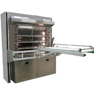 Integtrated deck oven loader SPM80