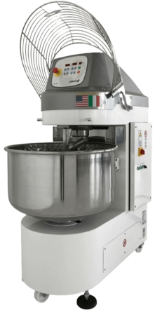 one phase spiral mixer for micro bakery